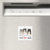 Nothin' Hintern Yorkies Magnet (In Situ (Geschirrspüler))