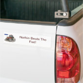 Nothin schlägt Fiat Autoaufkleber (Auf Lkw)