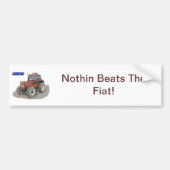 Nothin schlägt Fiat Autoaufkleber (Vorne)
