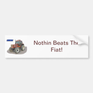 Nothin schlägt Fiat Autoaufkleber