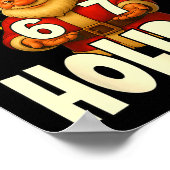 Nothing Beats A 6 7 Holiday 67 Ugly Christmas Funn Poster (Ecke)