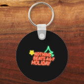 Nothing Beats A 6-7 Holiday Christmas Brain Rot Gr Schlüsselanhänger (Vorderseite)