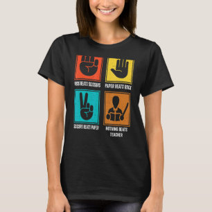 Nothing Beats Teacher Cool Educator Tutor Instruct T-Shirt