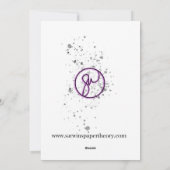 Nothing Butt Love Feiertagskarte (Rückseite)