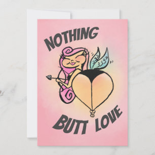 Nothing Butt Love Feiertagskarte