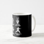 Nothing Can Beats Karate Custom Gift Kaffeetasse (VorderseiteRechts)