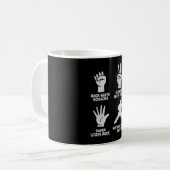 Nothing Can Beats Karate Custom Gift Kaffeetasse (Vorderseite Links)