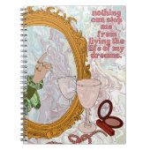 NOTHING CAN STOP ME... NOTEBOOK  NOTIZBLOCK (Vorderseite)