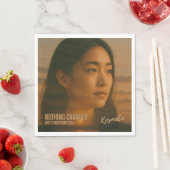 Nothing Changed - Serviette (Beispiel)