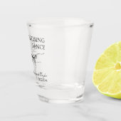 Nothing Fancy Just Love Elegant Wedding  Schnapsglas (Rechts)