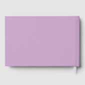 Nothing Fancy Just Love Minimalist Casual Wedding Gästebuch (Rückseite)