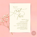 Nothing Fancy, Just Love, Romantic Wedding Dinner Einladung<br><div class="desc">Celebrate your love story with this elegant minimalist wedding invitation, designed with a refined sans font paired with delicate romantic elegant handwritten script. Perfect for couples who love modern romance, soft neutrals, and timeless typography, "Nothing Fancy, Just Love". Perfect for couples extending their joyous occasion, this invitation exudes sophistication with...</div>