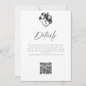 Nothing Fancy Just Love Western Hat Rustic Wedding Einladung (Rückseite)