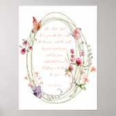 Nothing is too hard for you. poster (Vorne)