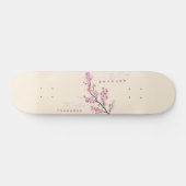 Nothing Personal - Cherry Blossom Skateboard (Horizontal)