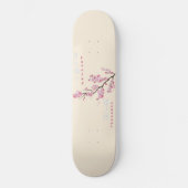 Nothing Personal - Cherry Blossom Skateboard (Vorderseite)