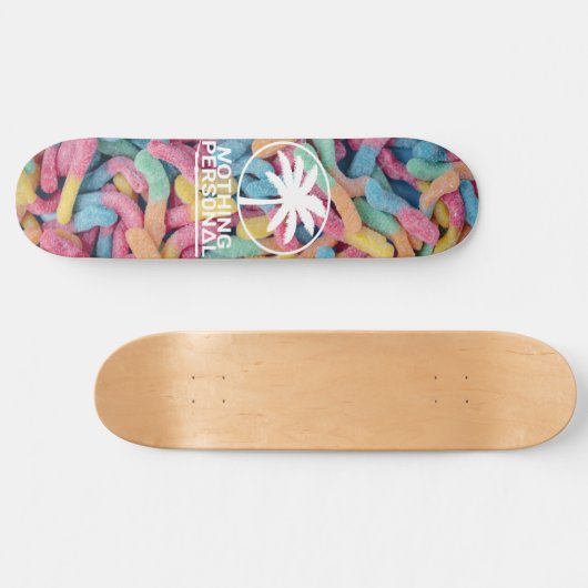 Nothing Personal Gummy Worms Skateboard (Horizontal)