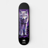 Nothing Personal Twilight Wolf Skateboard (Vorderseite)