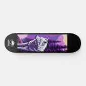 Nothing Personal Twilight Wolf Skateboard (Horizontal)
