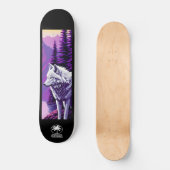Nothing Personal Twilight Wolf Skateboard (Vorderseite)