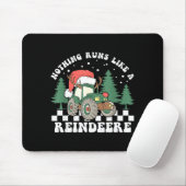 Nothing Runs Like A Reindeer Funny Christmas Famil Mousepad (Mit Mouse)