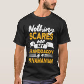 Nothing Scares Me My Granddaddy Is Panamanian  Pan T-Shirt (Vorderseite)