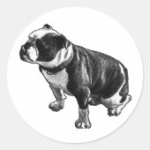 Nothing to Prove Runder Aufkleber (Vorderseite)