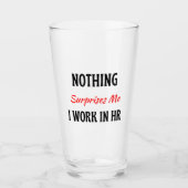 Nothing Überraschungen Glas (Vorderseite)