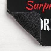 Nothing Überraschungen I Work in HR Mousepad (Ecke)