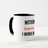 Nothing Überraschungen Tasse (Vorderseite Links)