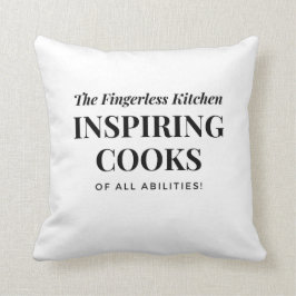 #NoThumbsErforderliches Throw-Kissen Kissen