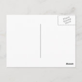 NOTICE Denken Sie, bevor Sie handeln Postkarte (Rückseite)