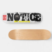 NOTICE PRO SKATEBOARDS /JMT USA (Horizontal)