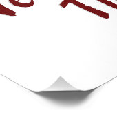 Nötige Dinge Fotodruck (Ecke)