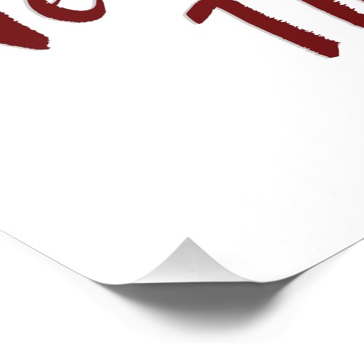 Nötige Dinge Fotodruck (Ecke)