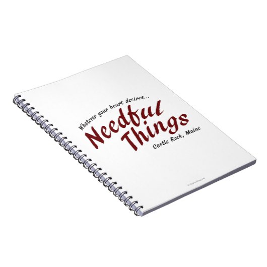 Nötige Sachen Notizblock (Rechte Seite)