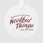 Nötige Sachen Ornament (Rückseite)