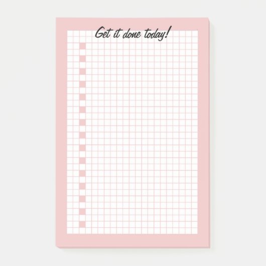 Notiz abschicken Erledigen Sie die Liste (Vorderseite)