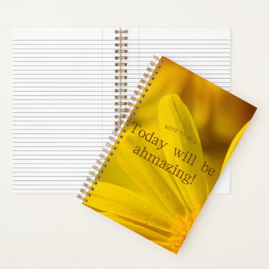Notiz an sich...Heute wird Ahmazing! Notizblock (Innen)