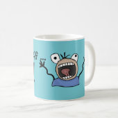 Notiz für sich "AAARGH"! Kaffeetasse (VorderseiteRechts)