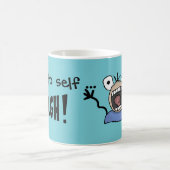 Notiz für sich "AAARGH"! Kaffeetasse (Mittel)