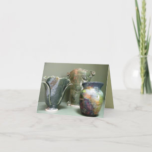 Notiz-Karte für Töpferdesigns Karte