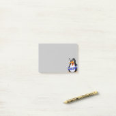 Notiz Post-it-Notizen, Sonnenblumen Pinguin Floral (Auf Schreibtisch)