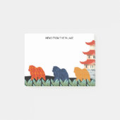 NOTIZ von den PALAST Chow-Chow klebrigen (Vorderseite)