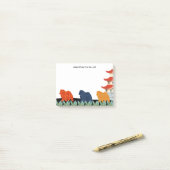 NOTIZ von den PALAST Chow-Chow klebrigen (Auf Schreibtisch)