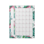 Notiz zum tropischen Folienkalender Notizblock (Rotiert)