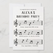 Notizblätter Einladung (Vorderseite)