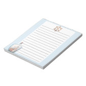 Notizblock an der Küste (Rotiert)