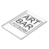 Notizblock ART & Bar by ART & Commerz Potsdam (Linke Seite)