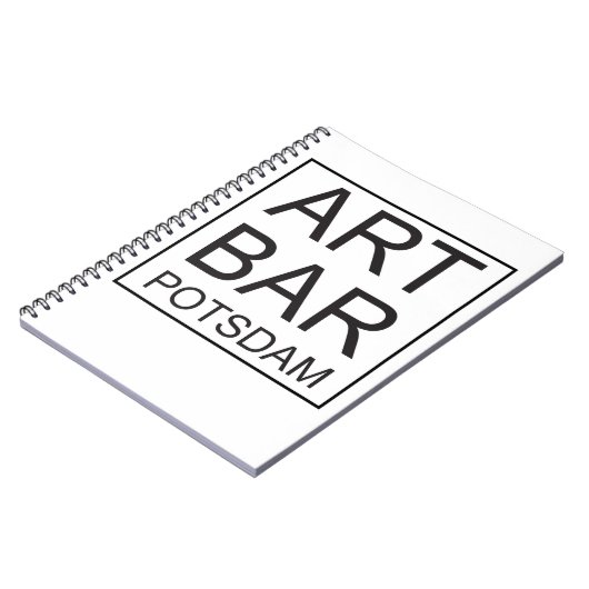 Notizblock ART & Bar by ART & Commerz Potsdam (Linke Seite)